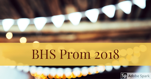 BHS Prom 2018