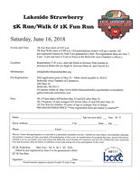 Lakeside Strawberry Fun Run