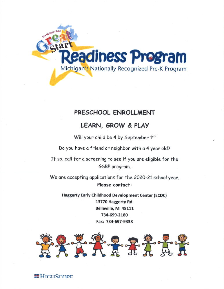 GSRP Preschool Enrollment