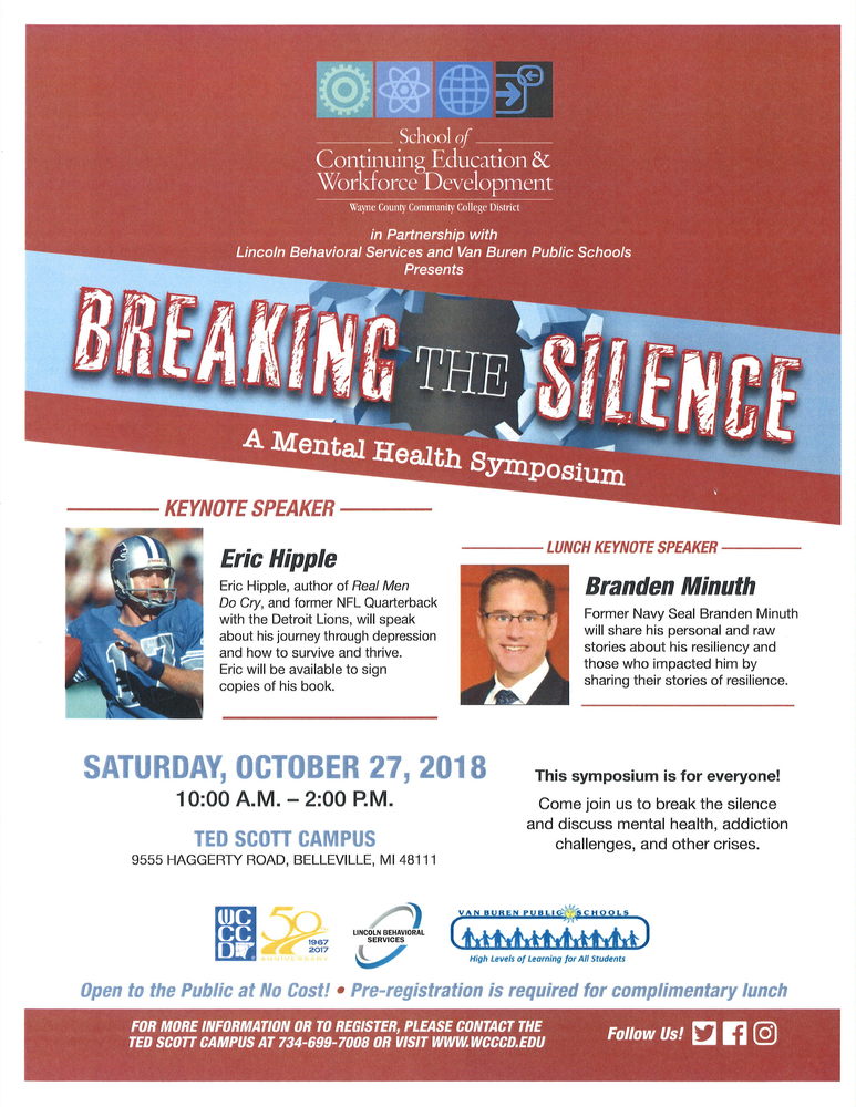 Breaking the Silence - A Mental Health Symposium