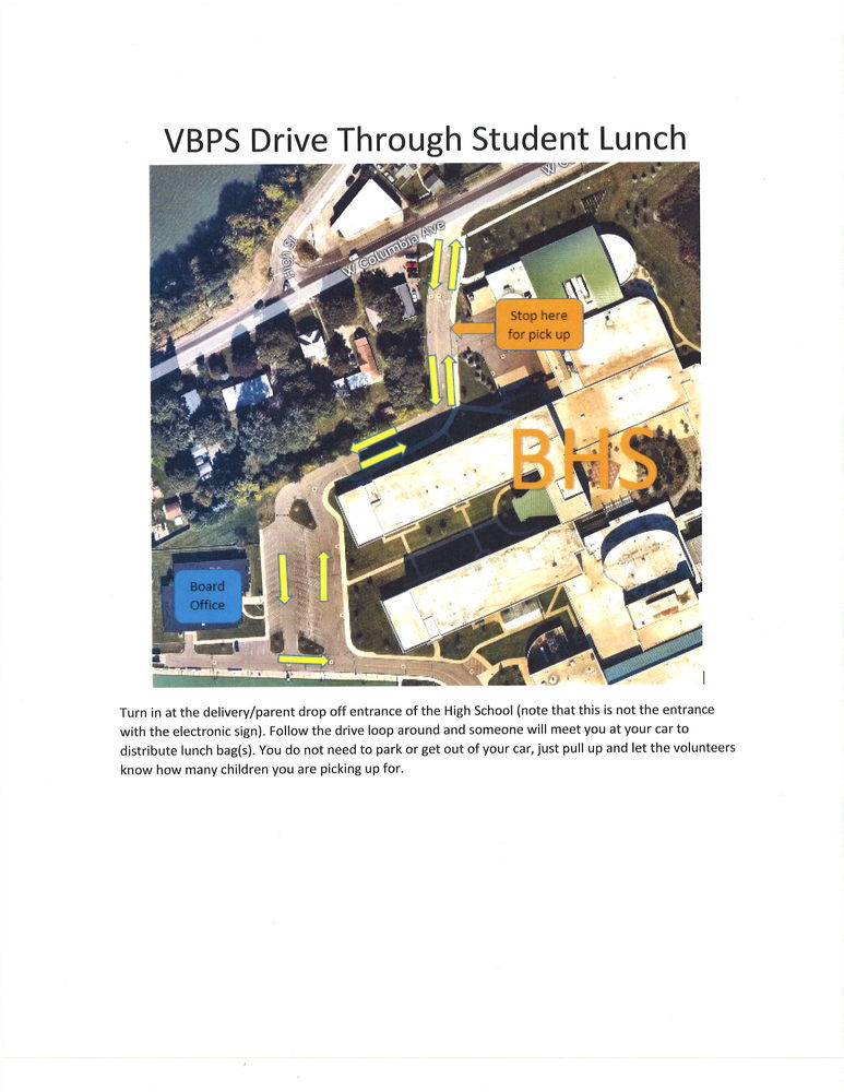 VBPS Food Service Schedule