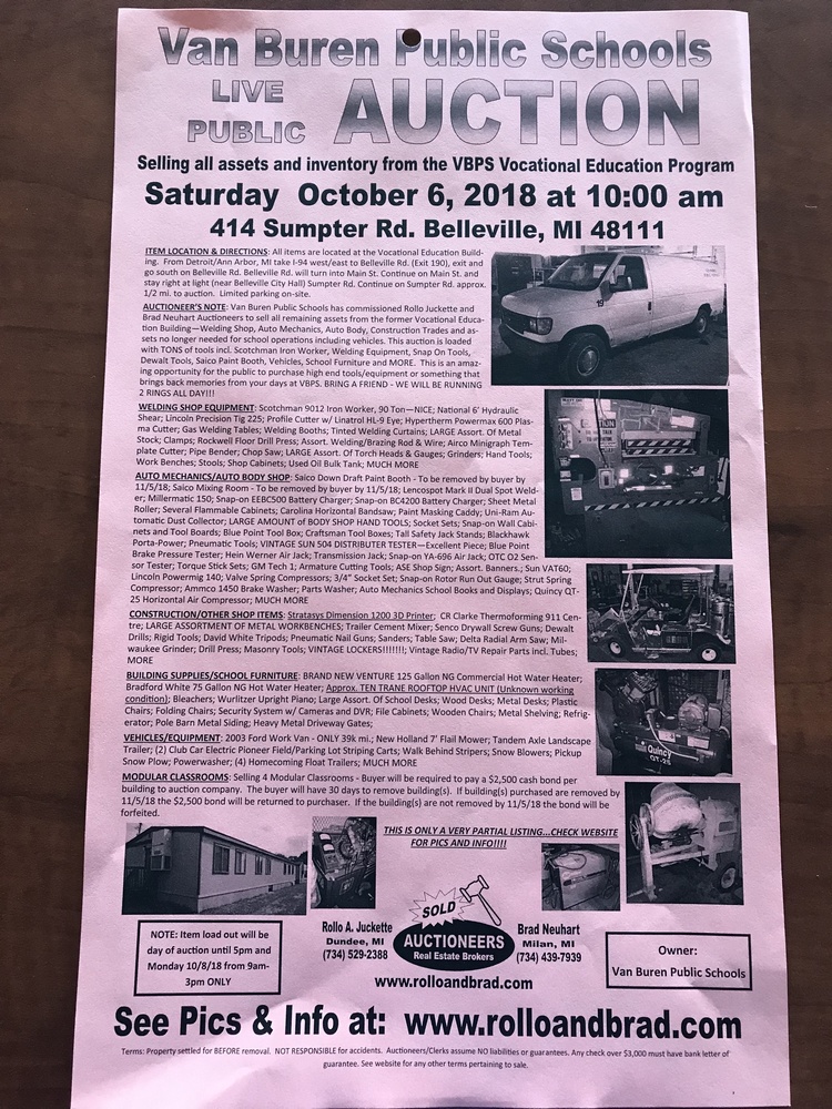 VBPS Live Auction