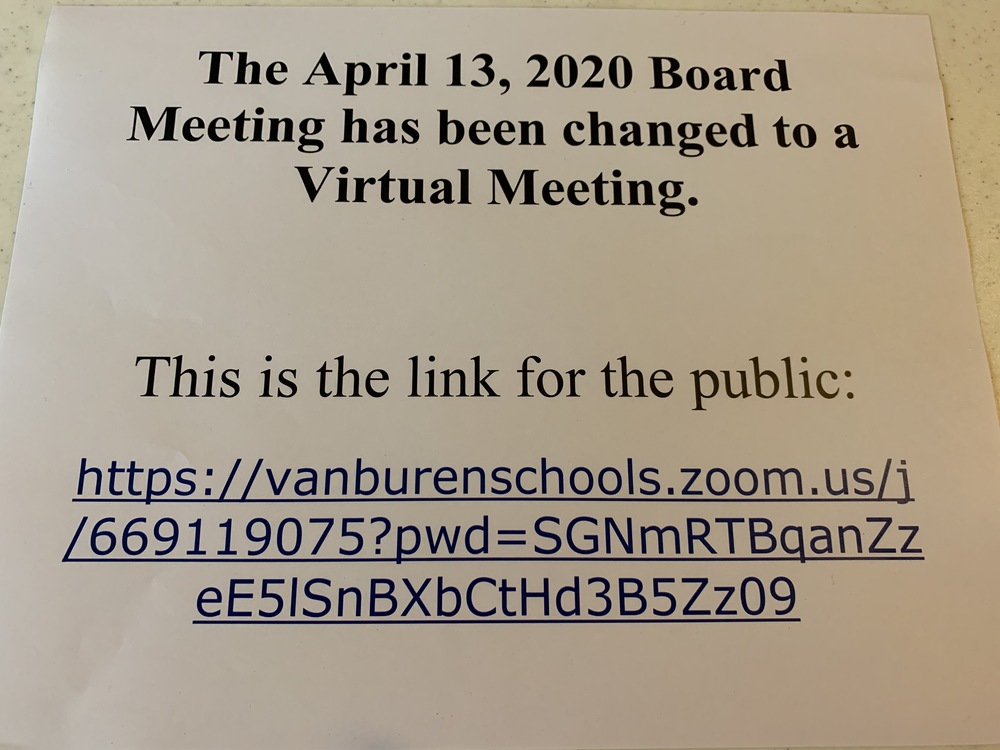 4.13.20 Board Meeting