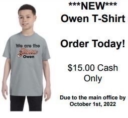 T-Shirt Order Form