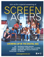 Viewing of Screenagers 1//28/20 at BHS Auditorium