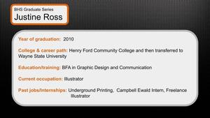 BHS Graduate Series - Justine Ross