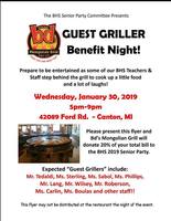 Guest Griller Senior Party Benefit Night