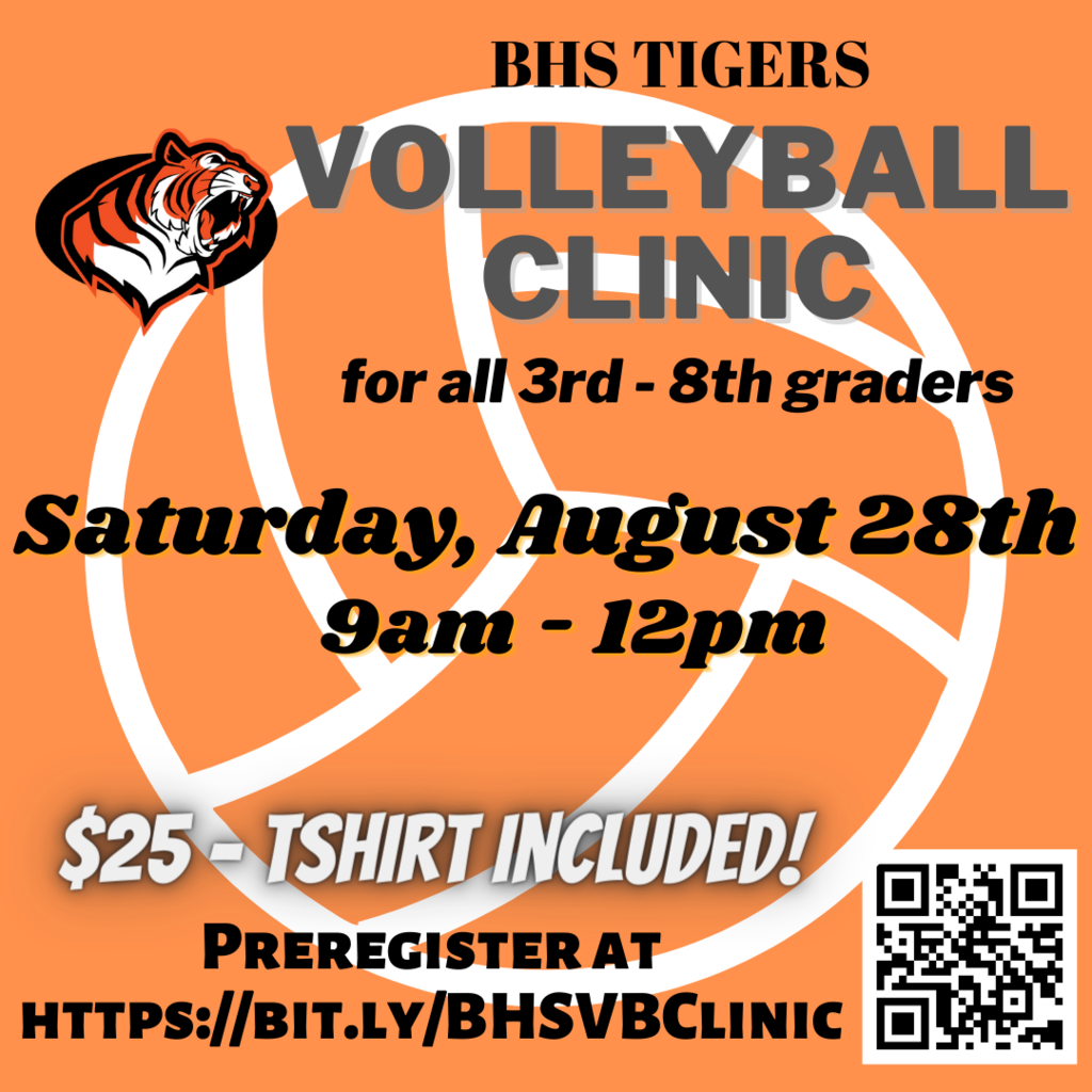 BHS Tigers Volleyball Clinic