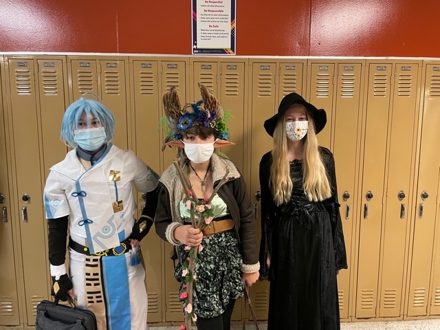 McBride Students - Halloween 1