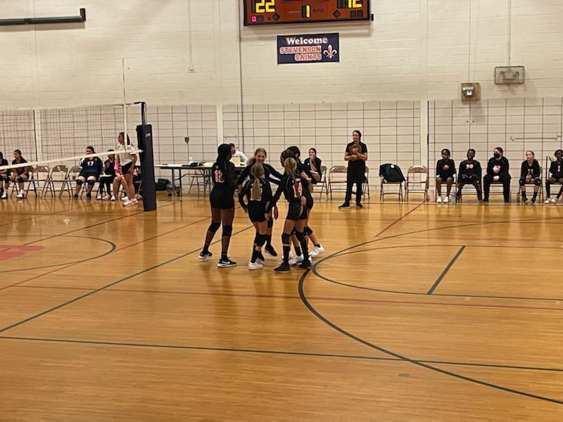 7th grade MMS Volleyball vs. Stevenson - 2