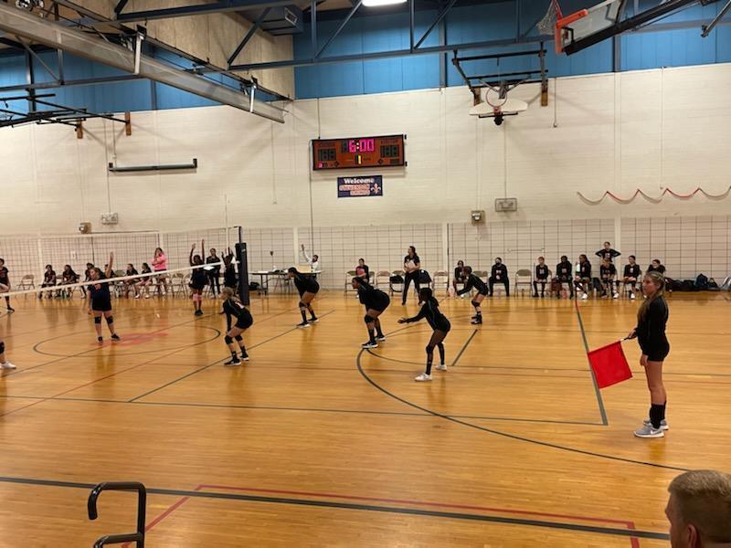 7th grade MMS Volleyball vs. Stevenson - 3