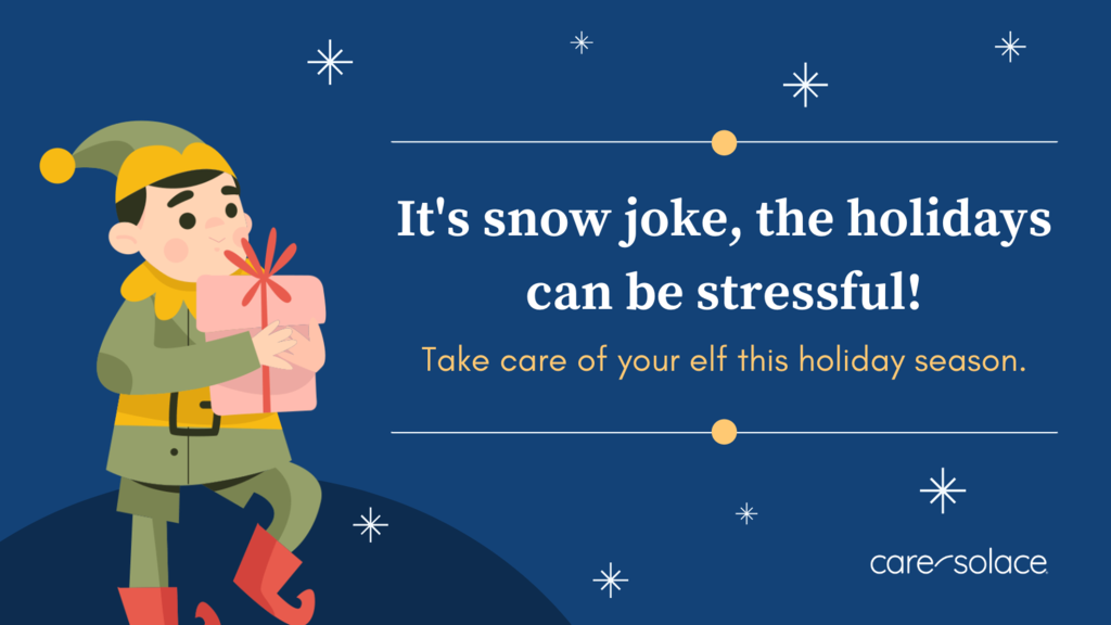 December is National Stress Free Holidays Month