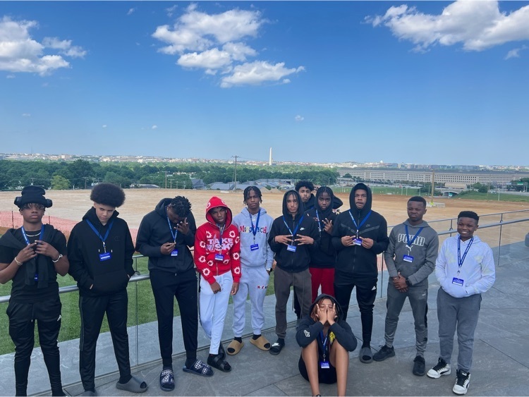 Mcbride students overlooking the pentagon